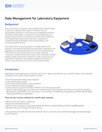 Data Management for Lab Equipment