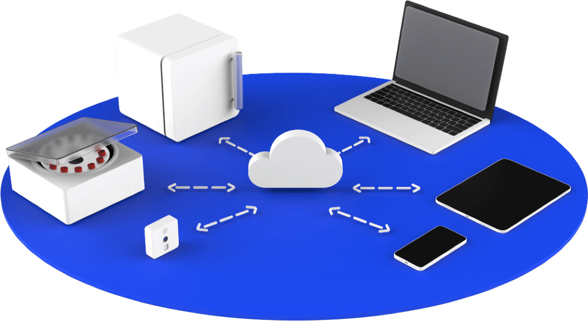lab tools connected to the cloud