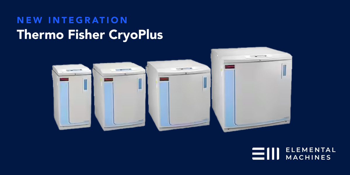 New Integration: Thermo Fisher CryoPlus Storage Systems