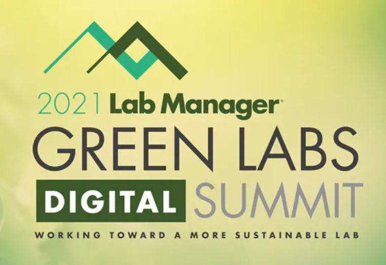 Lab Manager Green Labs Digital Summit - July 20-21, 2021